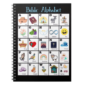 Bibel Alphabetdecke Notizblock