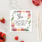 Bibel als Sprichworte Papier Napkins Serviette (Beispiel)