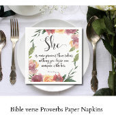 Bibel als Sprichworte Papier Napkins Serviette
