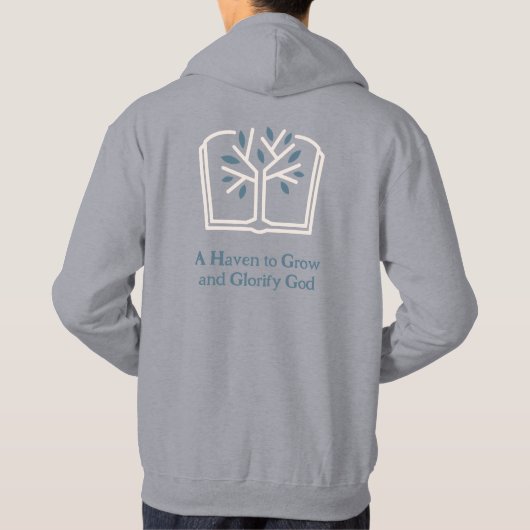 Bibel Baptist Kapuzenpullover Hoodie (Rückseite)