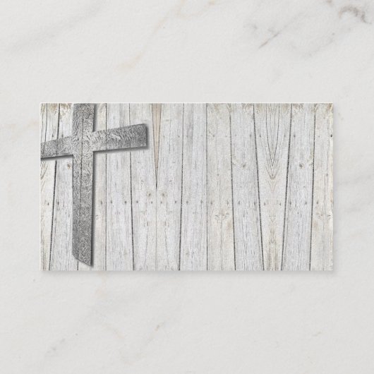 Bibel Christlich Light God Sky Business Cards Visitenkarte (Rückseite)