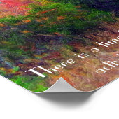 Bibel der Herbstsaison, Vers Ecclesiastes 3:1 Poster (Ecke)