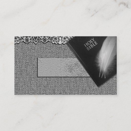 Bibel-ehrwürdige Kirchen-Pastor-Visitenkarten Visitenkarte (Vorderseite)