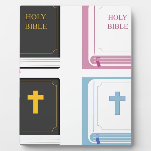 Bibel Fotoplatte (Vorderseite)