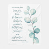 Bibel-Galatians-Fleecedecke Fleecedecke (Vorderseite)