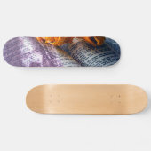 Bibel-Gelb-Rose Jesuss Christus Skateboard (Horizontal)