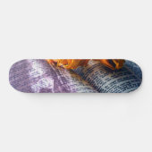 Bibel-Gelb-Rose Jesuss Christus Skateboard (Horizontal)