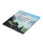 Bibel gießt, Phil 4:13, I can do all things. Fliese (Seite)