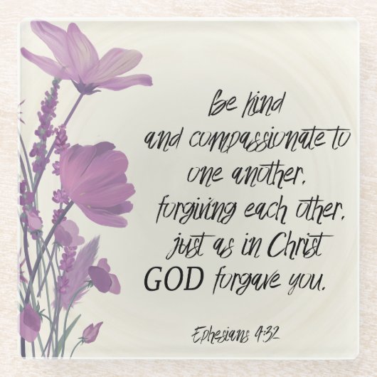 Bibel Glasuntersetzer (Vorderseite)