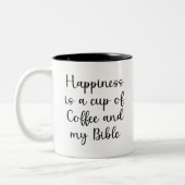 Bibel, Glück ist eine Tasse Kaffee und meine Bibel (Links)
