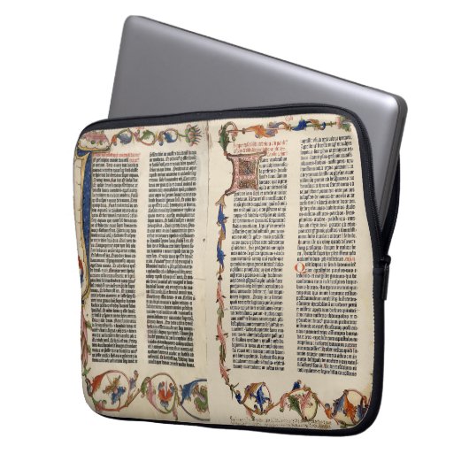 Bibel Gutenberg MacBook Air Sleeve (Vorderseite Links)