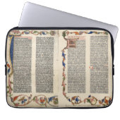 Bibel Gutenberg MacBook Air Sleeve (Vorderseite)