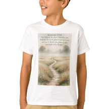 Bibel Jeremia 29:11 Christliches Kinder-T-Shirt