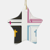 Bibel Keramik Ornament (Rechts)