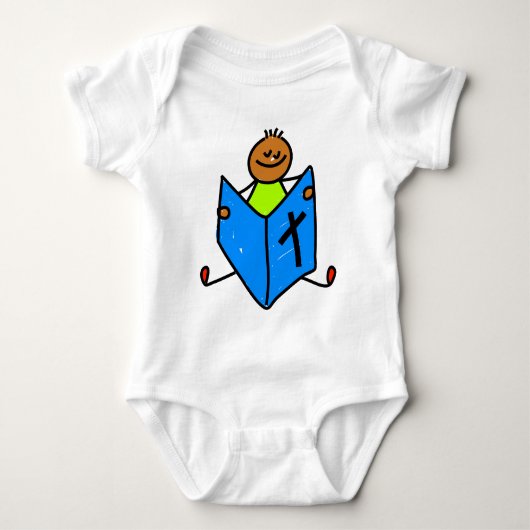 Bibel-Kind Baby Strampler (Vorderseite)