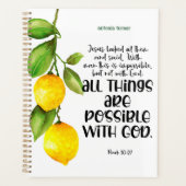 Bibel: Lemon Planner Planer (Vorderseite)