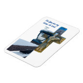 Bibel MAGNET Sie sind meine Lampe Oh Herr mit Kreu (Linke Seite)