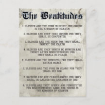 Bibel Matthew 5 Beatitudes Sermon auf dem Berg