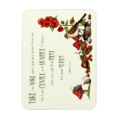 Bibel: Nehmen Sie meinen Yoke: Natur, Jesus Magnet (Vertikal)