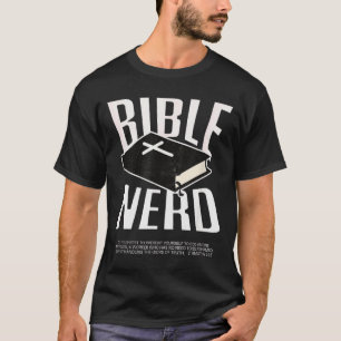 Bibel-Nerd Christliche Theologie Student Heiliger T-Shirt