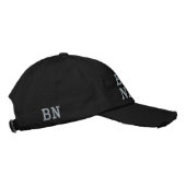 Bibel-Nerd-Typografie Christlich Lustig Bestickte Baseballkappe (Rechts)