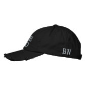 Bibel-Nerd-Typografie Christlich Lustig Bestickte Baseballkappe (Links)