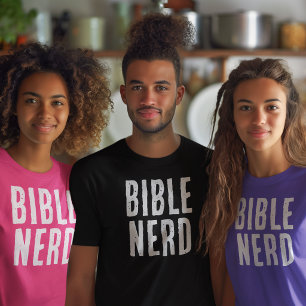 Bibel-Nerd-Typografie Lustiges Christliches Hot Pi T-Shirt