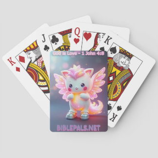 Bibel Pals #1 - Nini - Gott ist Liebe 1 John 4:8 Spielkarten