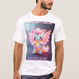 Bibel Pals #1 - Nini - Gott ist Liebe 1 John 4:8 T-Shirt