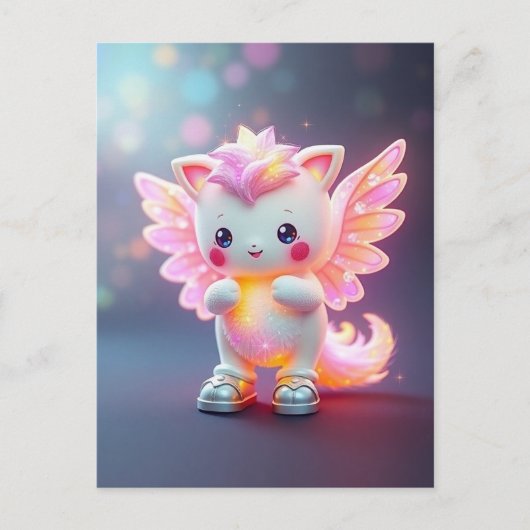 Bibel Pals #1 - Nini (kein Text) Postkarte (Vorderseite)