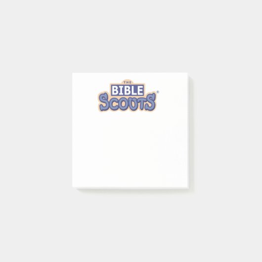 Bibel-Pfadfinder Post-it Notes Klebezettel (Vorderseite)