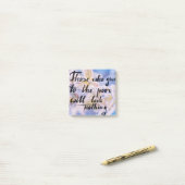 Bibel Post-it Klebezettel (Auf Schreibtisch)