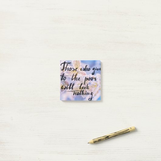 Bibel Post-it Klebezettel (Auf Schreibtisch)