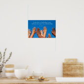 Bibel-Poster Poster (Küche)