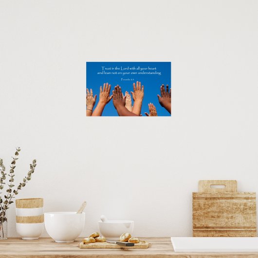 Bibel-Poster Poster (Küche)