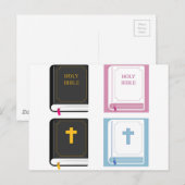 Bibel Postkarte (Vorne/Hinten)