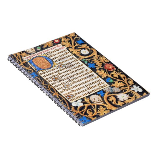 Bibel Psalm 114 Mittelalterliches Manuskript - Mem Notizblock (Rechte Seite)