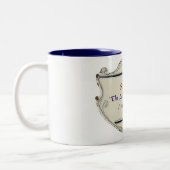 Bibel Psalm 23:1 Schild Kaffeetasse (Links)