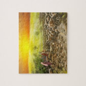 Bibel - Psalm 23 - Mein Becher läuft über 1920 Puzzle (Vertikal)