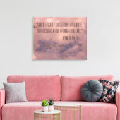 Bibel Psalm 94:19 Schönes Himmelbild Leinwanddruck (Insitu (Wohnzimmer))