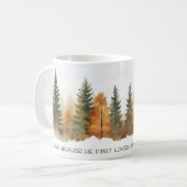 Bibel-Schrift 1 Johannes 4:19 Tasse (Vorderseite Links)