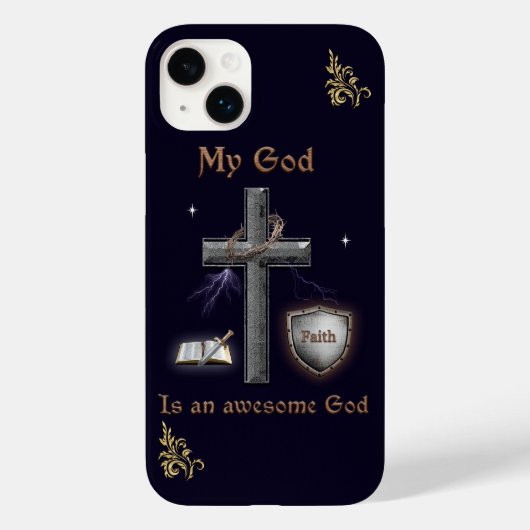 Bibel Schrift Case-Mate iPhone Hülle (Rückseite)