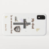 Bibel Schrift Case-Mate iPhone Hülle (Rückseite (Horizontal))