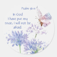 Bibel-Schrift Psalm 56:11 nicht abscheulich Zitat