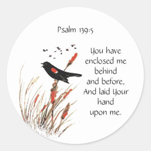 Psalm 139 Aufkleber Zazzle De