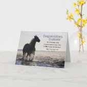 Bibel sei stark und mutiger Abschluss Karte (Gelbe Blume)