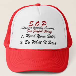 Bibel SOP Hat Truckerkappe