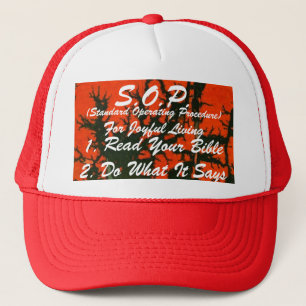 Bibel SOP Hat Truckerkappe