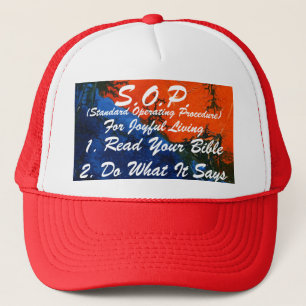 Bibel SOP Hat Truckerkappe