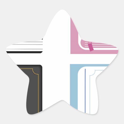 Bibel Stern-Aufkleber (Vorderseite)